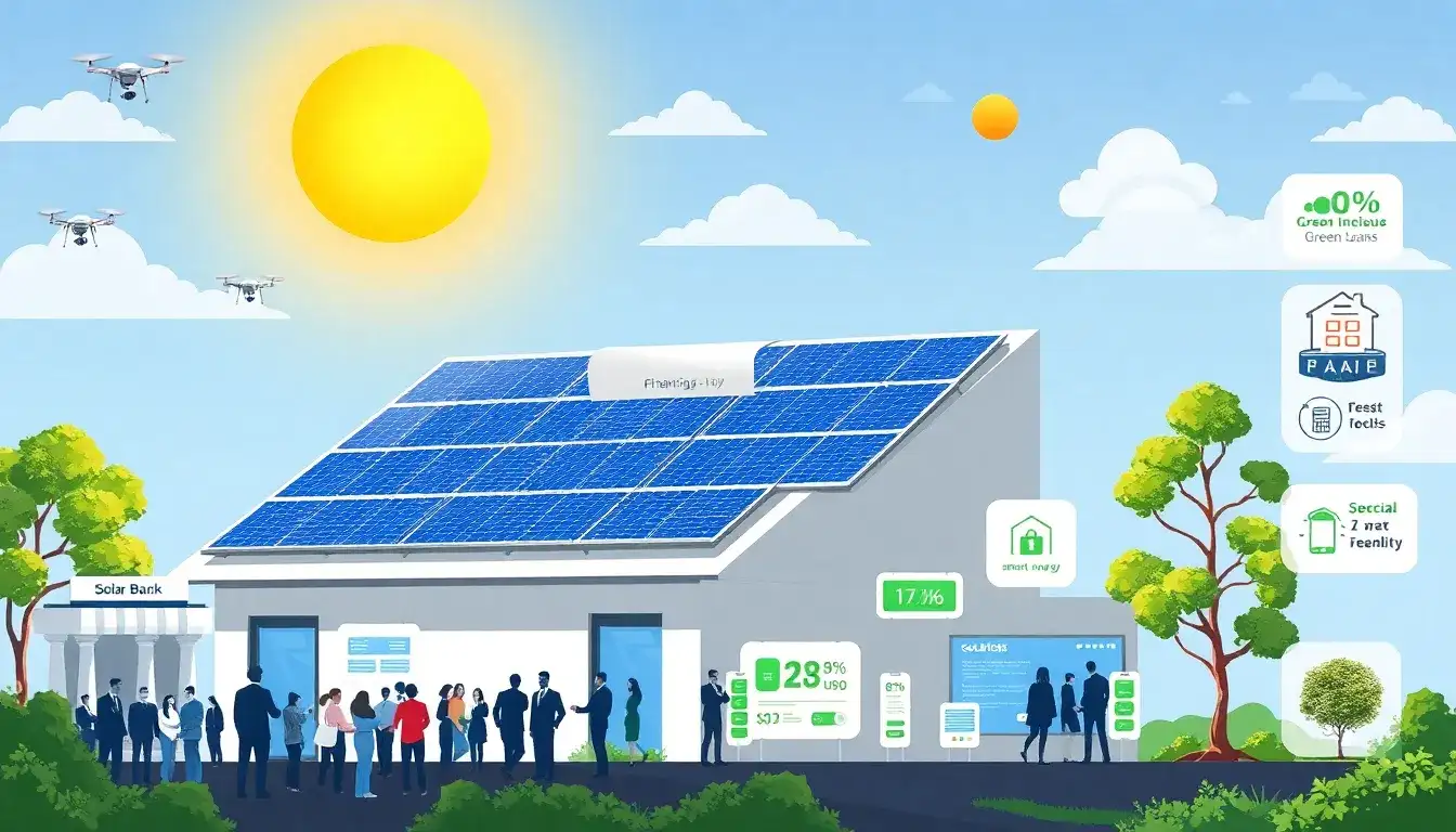 What are the best financing options for solar panel installations