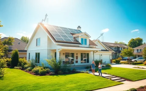 How does owning solar panels increase a home's value