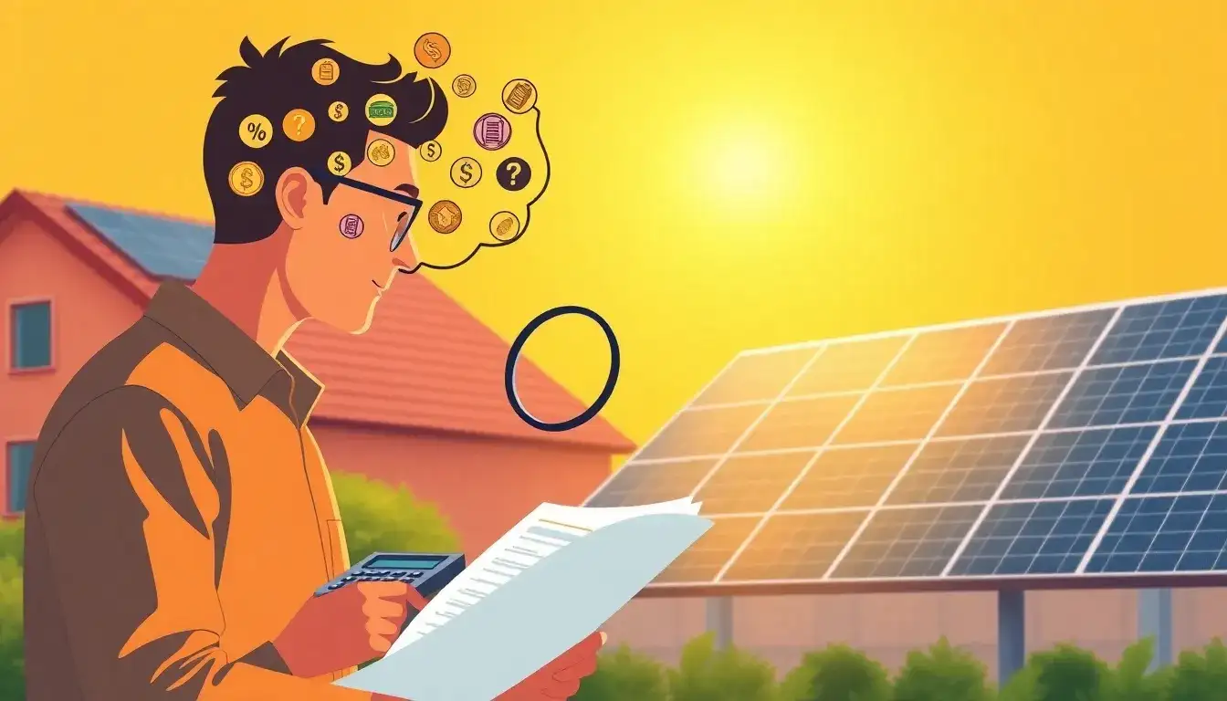 Are there any hidden fees I should watch out for in solar loans