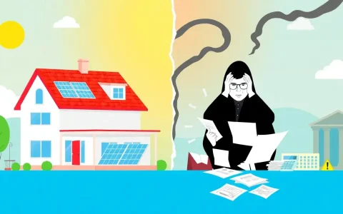 What are the potential risks of using a home equity loan for solar panel financing