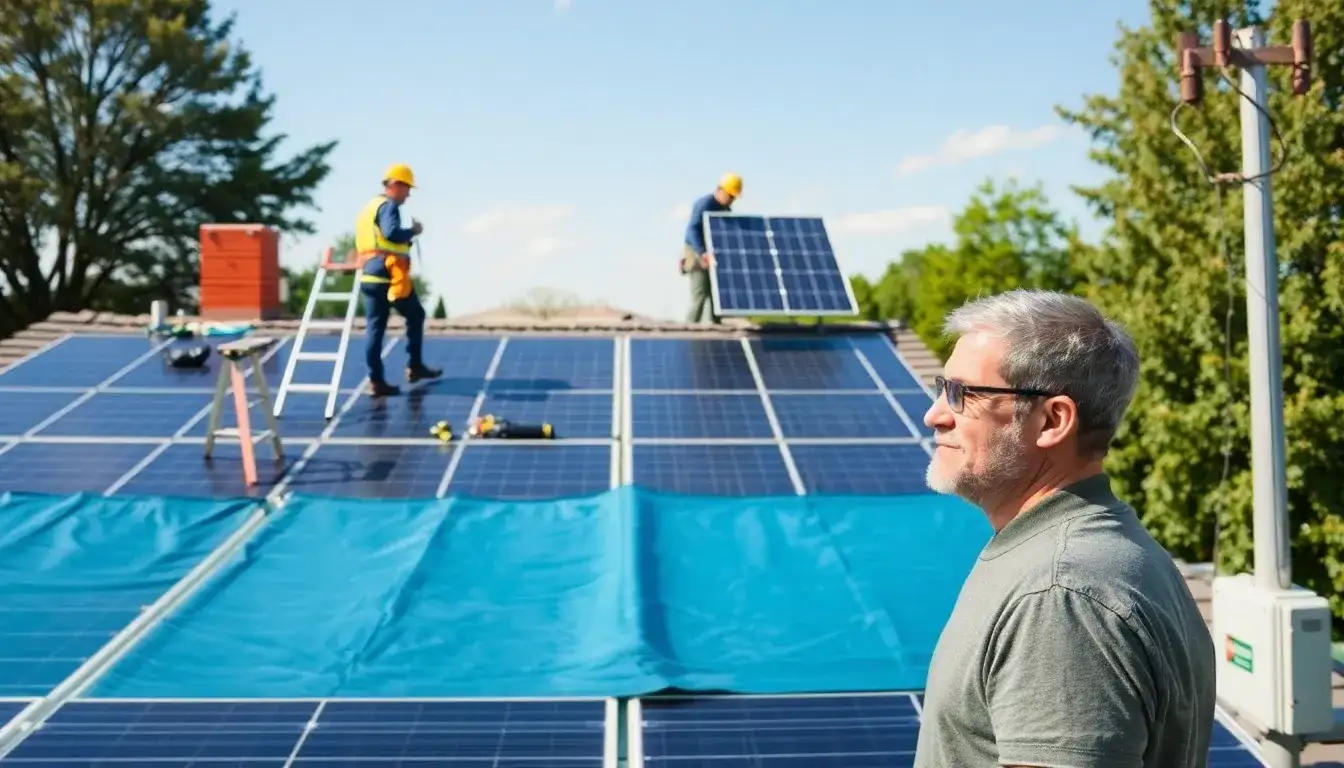 What happens if a solar lease ends and I want to remove the panels