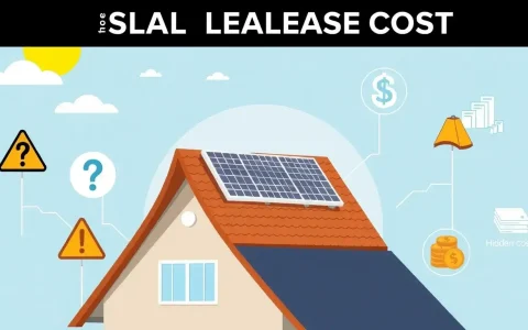 Are there any hidden costs associated with solar leases that I should be aware of