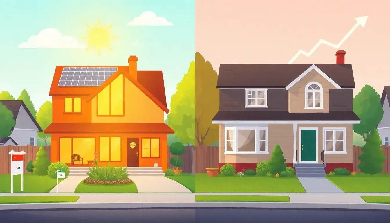How do solar leases affect the resale value of a home