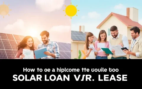 What are the tax implications of choosing a solar loan over a lease