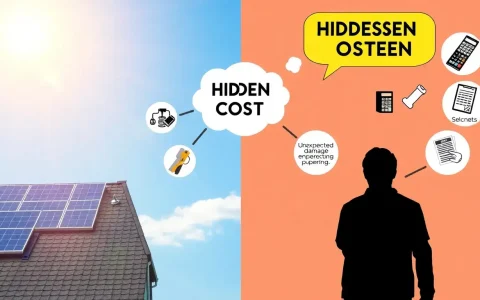 What are the hidden costs associated with solar panel installations