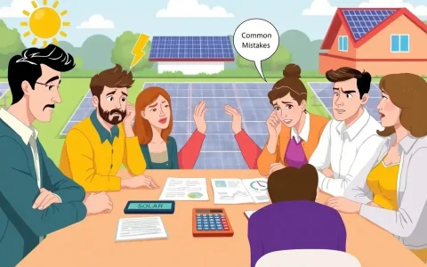 What are the most common mistakes people make when negotiating solar panel prices