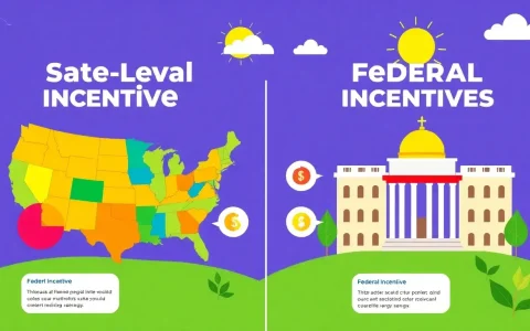 How do state-level solar incentives compare to federal incentives