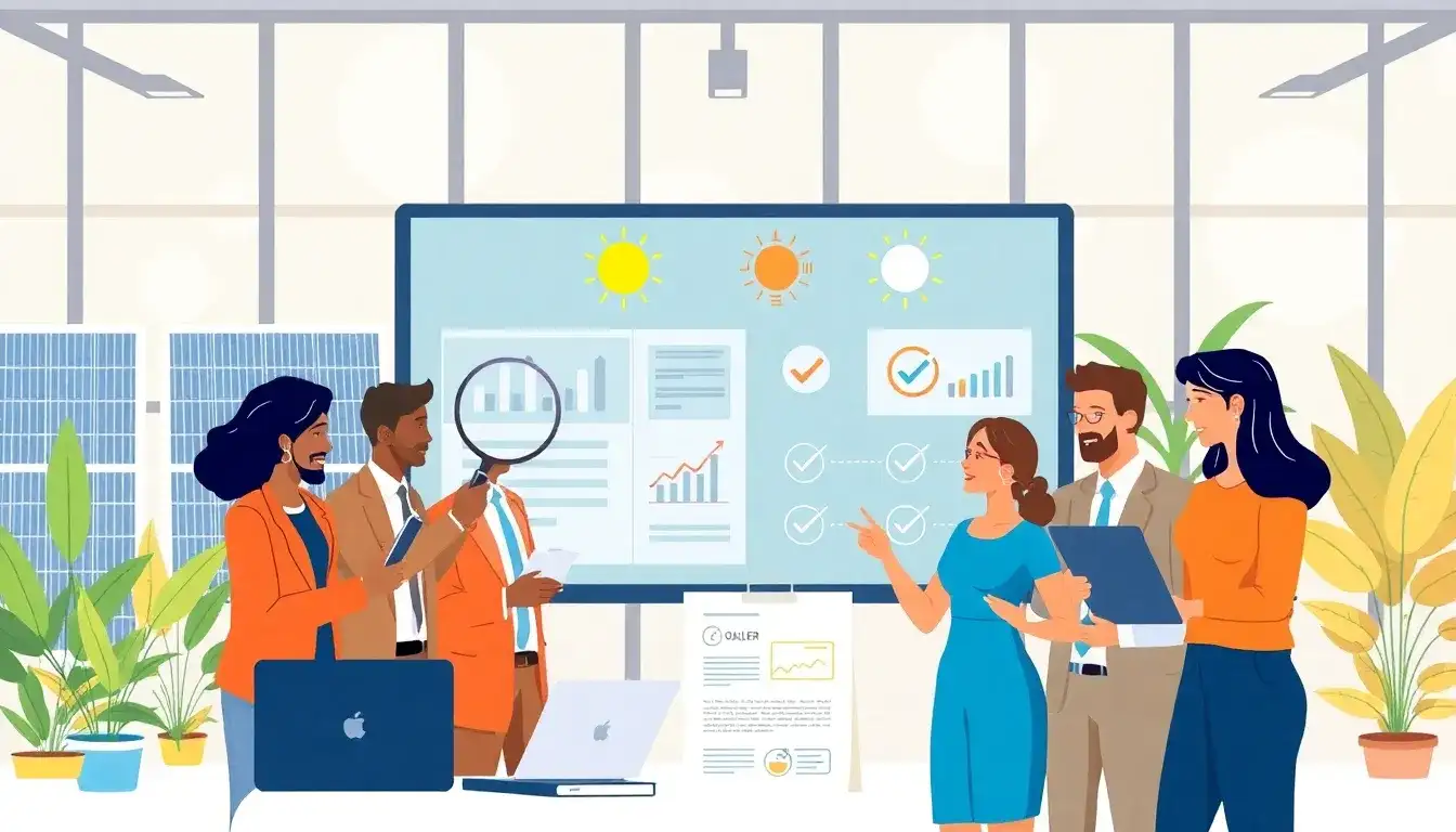 How can I verify if a solar company is legitimate