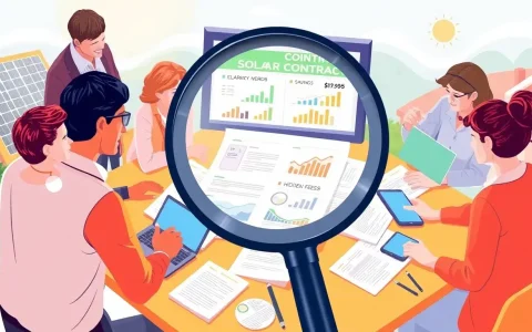 How can I identify hidden fees in a solar contract