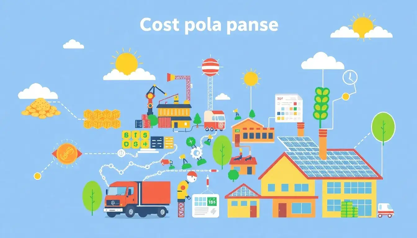 What are the main factors influencing the cost of solar panels