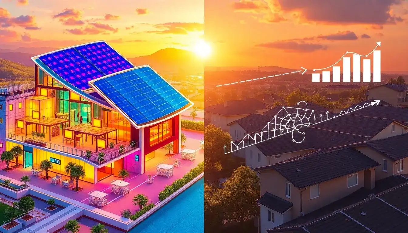 How do perovskite solar cells compare to traditional silicon cells