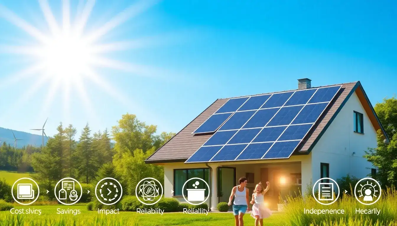 What are the benefits of investing in high-quality solar panels
