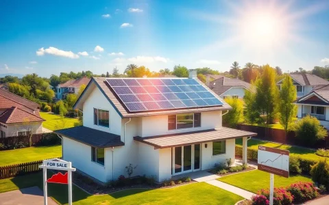 How do solar panels impact the value of a home