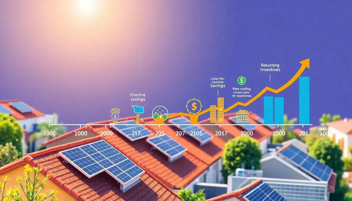 How long does it take to see a return on investment with solar panels