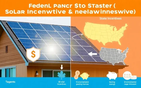 How do federal and state solar incentives combine for maximum savings