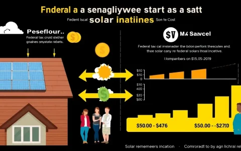 How do federal and state solar incentives combine to reduce costs