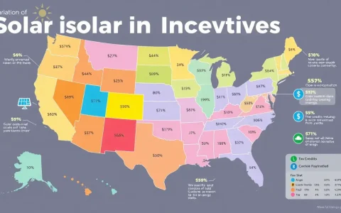 How do state-specific solar incentives vary across different regions