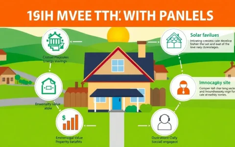 What are the main factors that influence the value of homes with solar panels