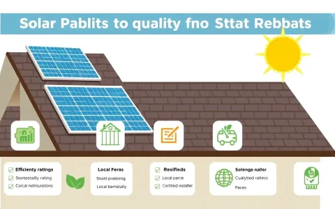 Are there any specific requirements for solar panel systems to qualify for state rebates