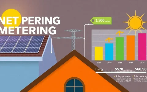 How do net metering policies impact the cost of solar energy
