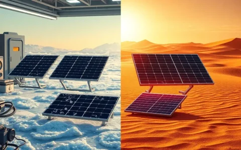 How do perovskite solar cells perform in extreme temperatures