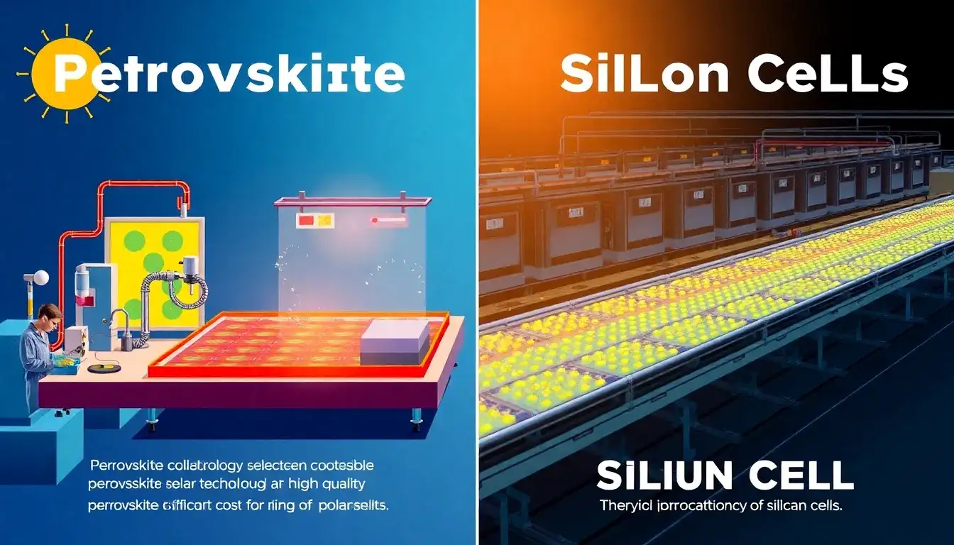What are the main factors contributing to the higher cost of perovskite solar cells compared to silicon-based cells