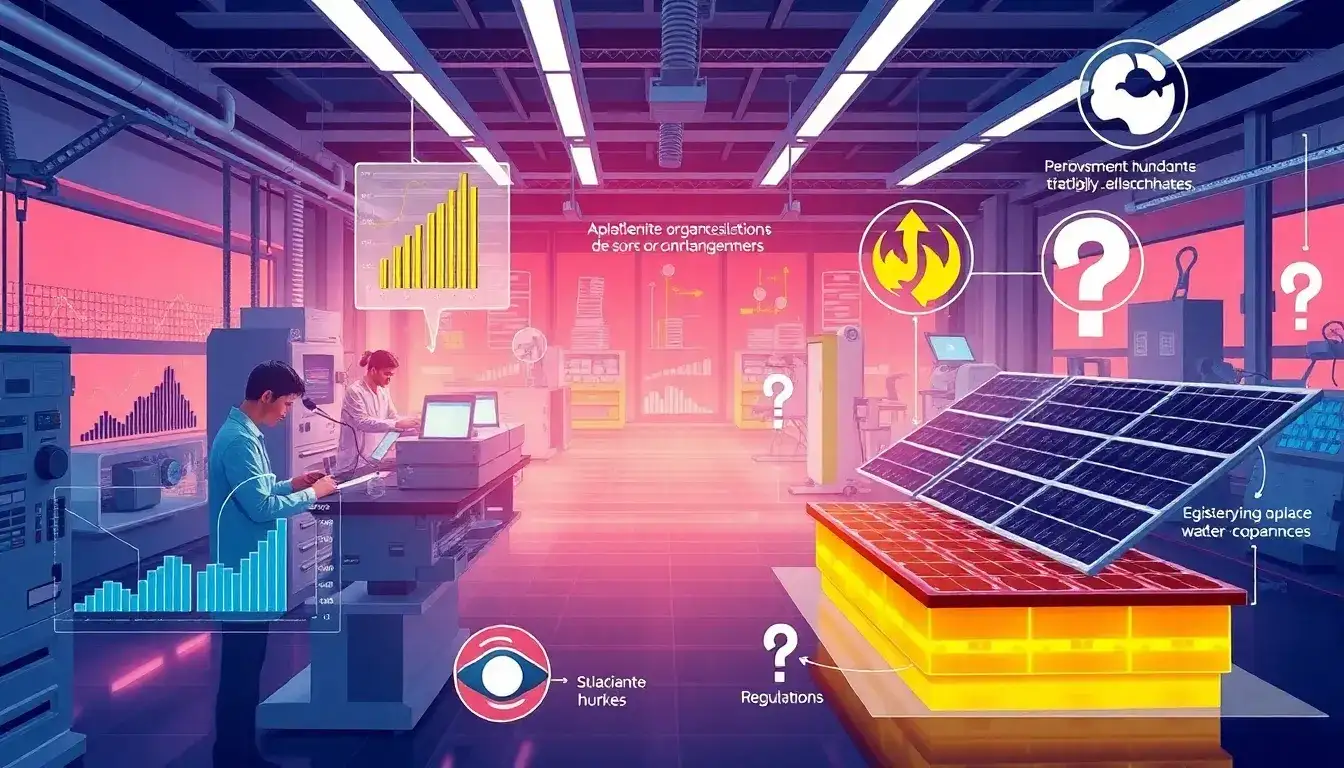 What are the main challenges in commercializing perovskite-silicon tandem solar cells
