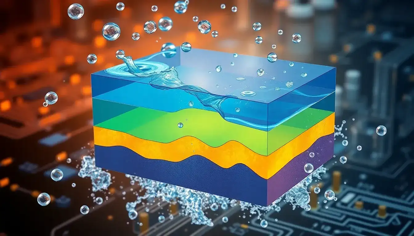 How do moisture and air exposure affect the long-term stability of perovskite solar cells