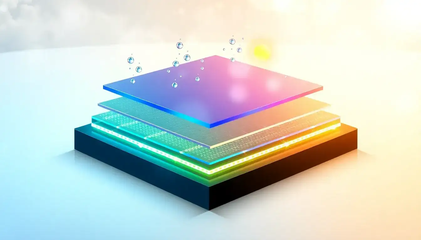 What role do protective coatings play in enhancing the durability of perovskite-silicon tandem solar cells