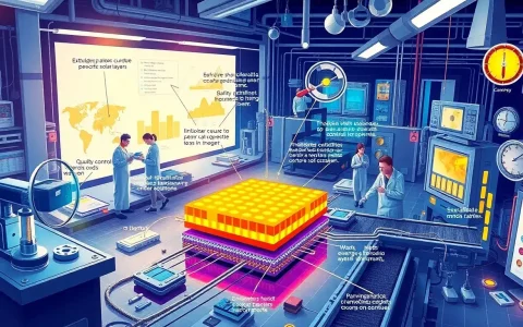 What are the main challenges in mass-producing perovskite-silicon tandem solar cells