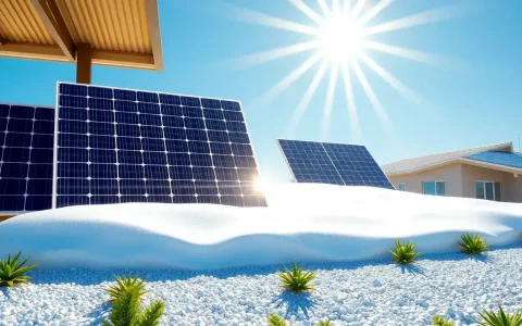 How does the albedo effect impact the efficiency of bifacial solar panels