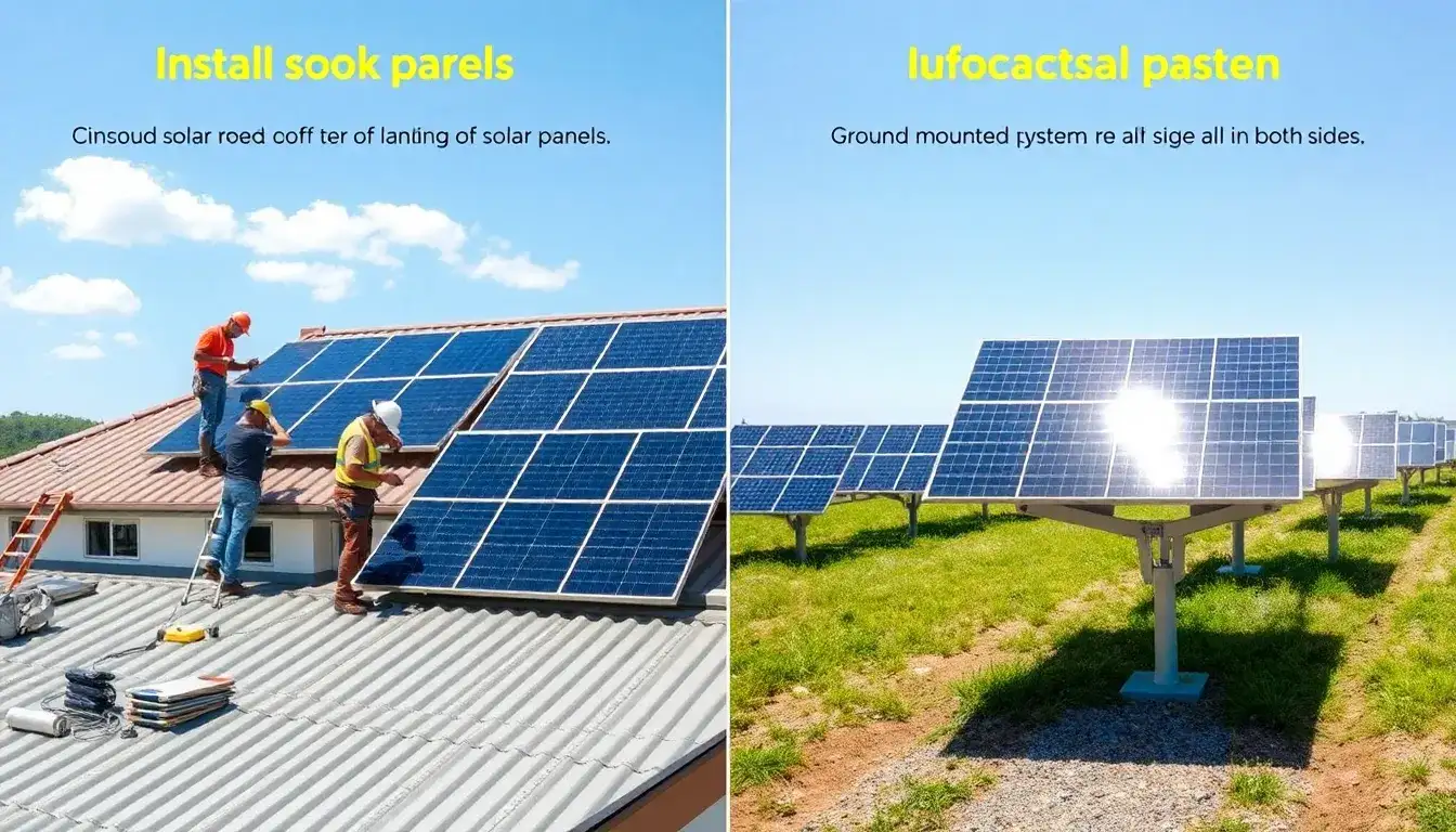 How does the installation process differ for bifacial solar panels