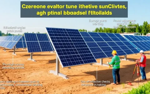 What are the best practices for ensuring proper alignment and stability of bifacial solar panels