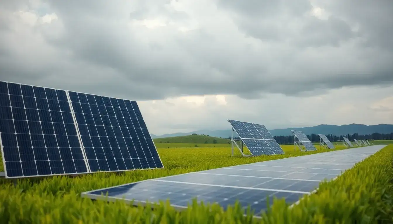 Are bifacial solar panels more effective in cloudy conditions