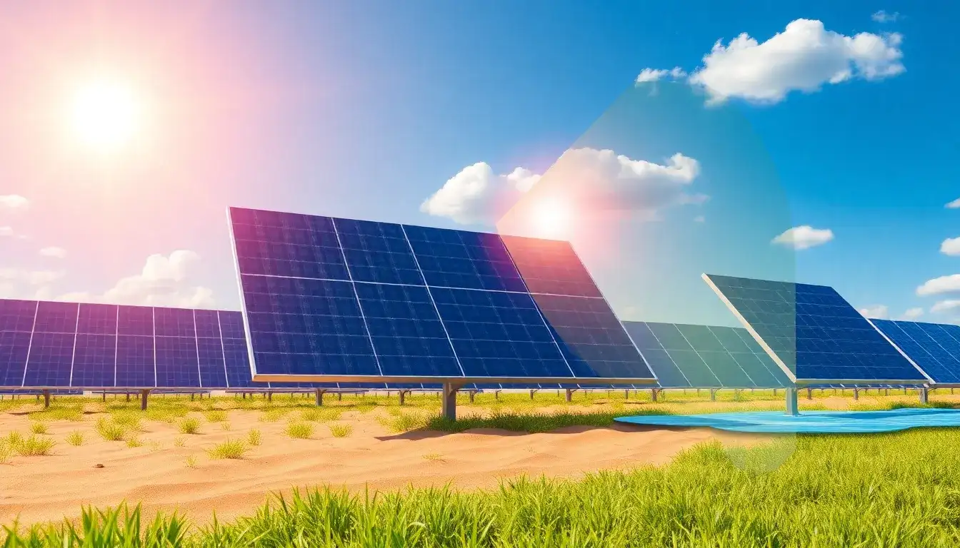 What role does the albedo effect play in the performance of bifacial solar panels