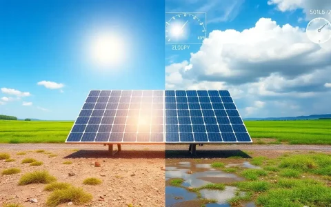 How do environmental conditions like temperature and cloud cover affect bifacial solar panels