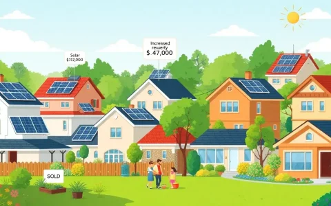 Are there any states where solar installations have a positive impact on property values