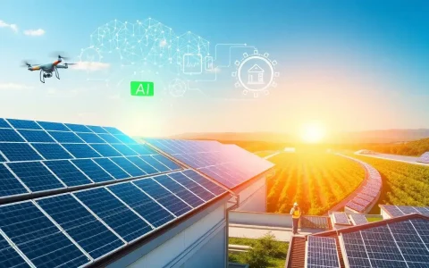 What are the main benefits of AI-driven predictive maintenance for solar panels