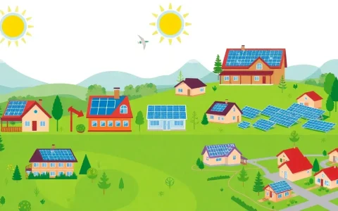How do the size and type of solar installations influence property value changes