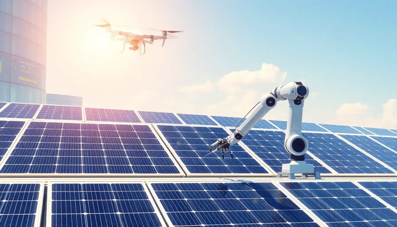 Can AI help reduce maintenance costs for solar panels