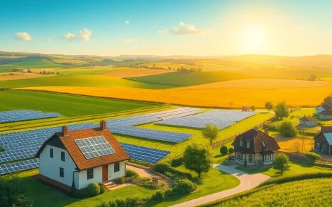 What are the long-term effects of solar farms on rural property values