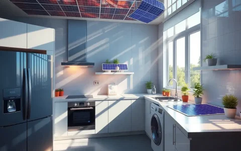 Can flexible solar panels be used effectively for powering large appliances