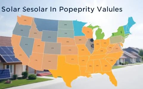 Are there specific states where solar installations have a greater impact on property values