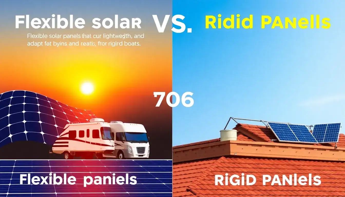 How long do flexible solar panels typically last compared to rigid panels