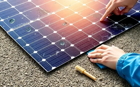 What are the main challenges in maintaining flexible solar panels