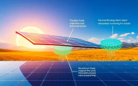 How can I prevent microcracks in flexible solar panels