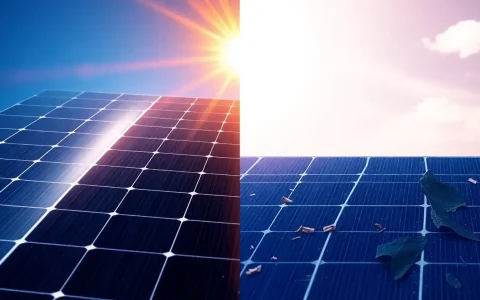 How does UV degradation affect flexible solar panels