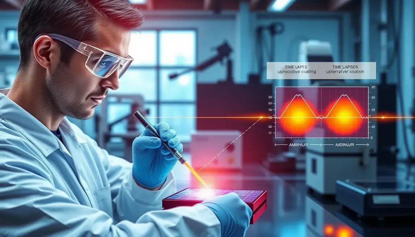 How effective are protective coatings like amidinium in extending the lifespan of perovskite solar cells