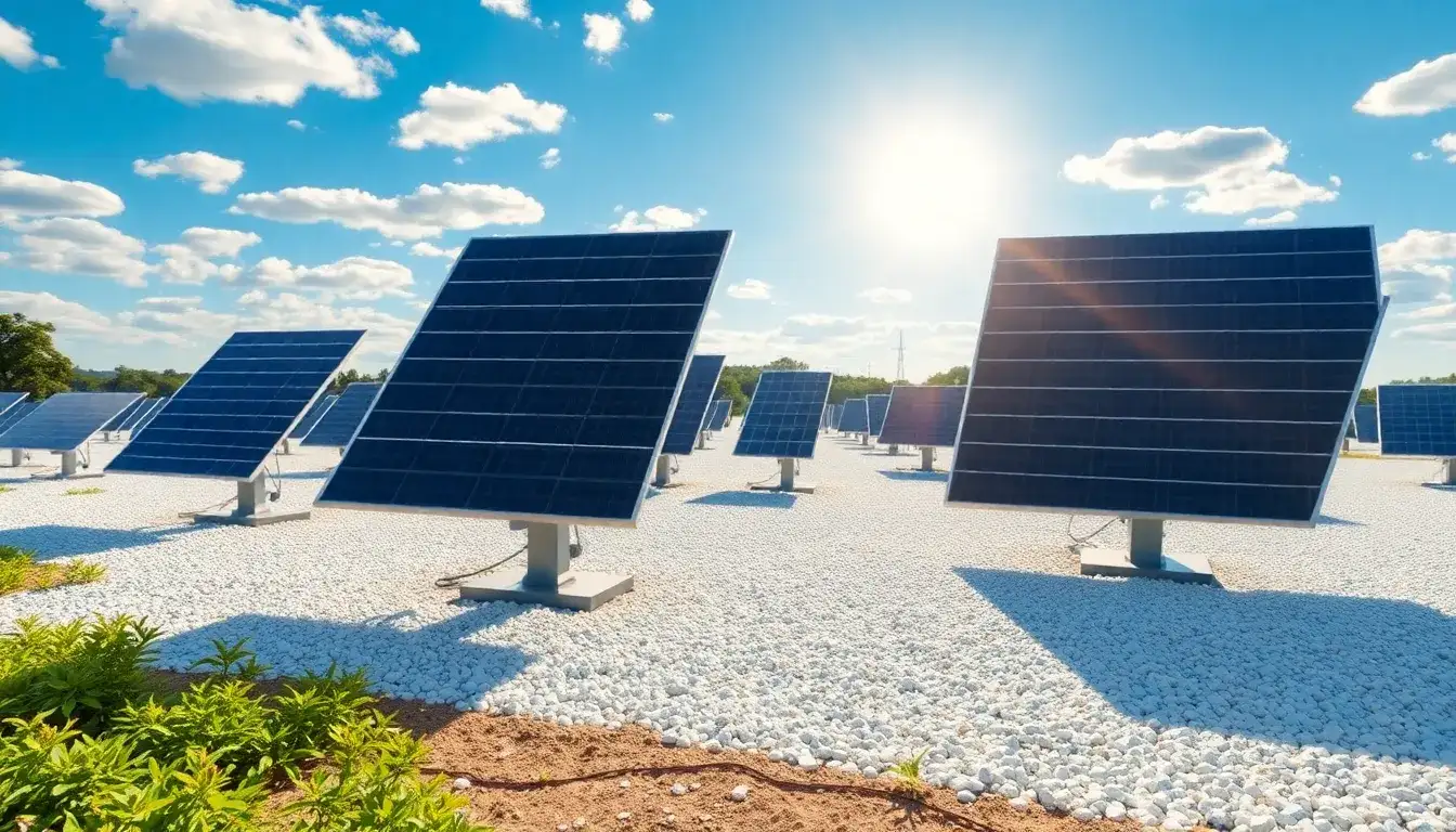 How does the albedo effect enhance the performance of bifacial solar panels