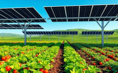 What are the most common crops used in agrivoltaics